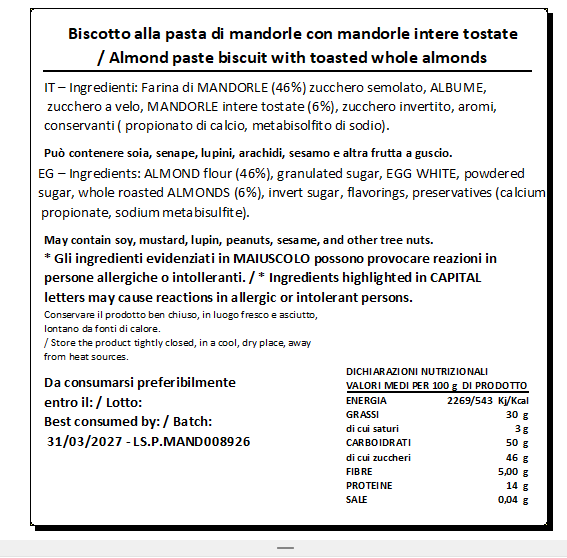 Le Selezioni, Mandorlati