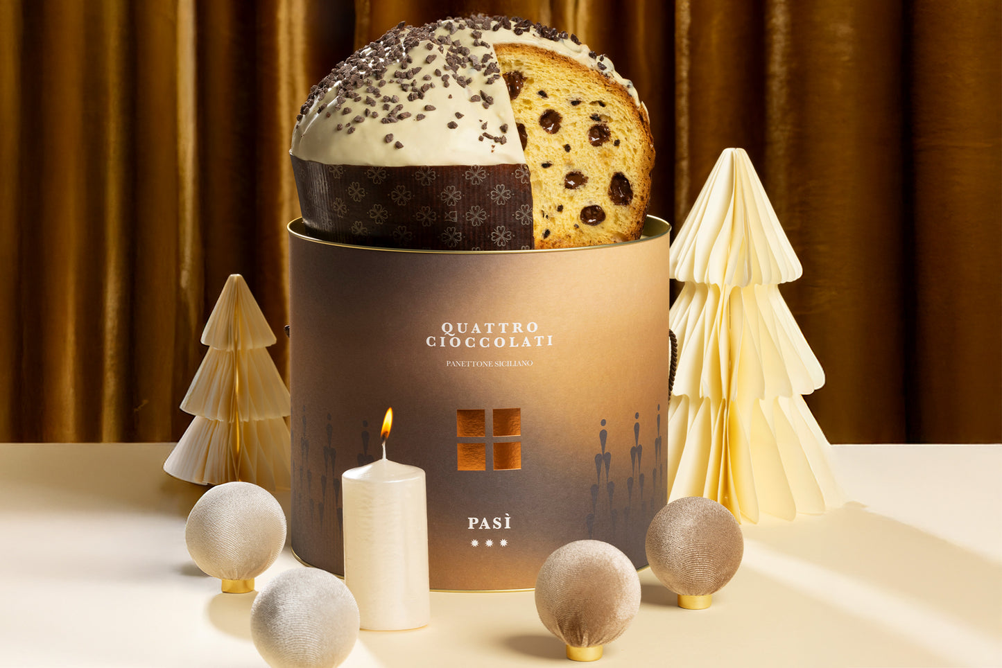 Cappelliera, Panettone Artigianale 4 Cioccolati