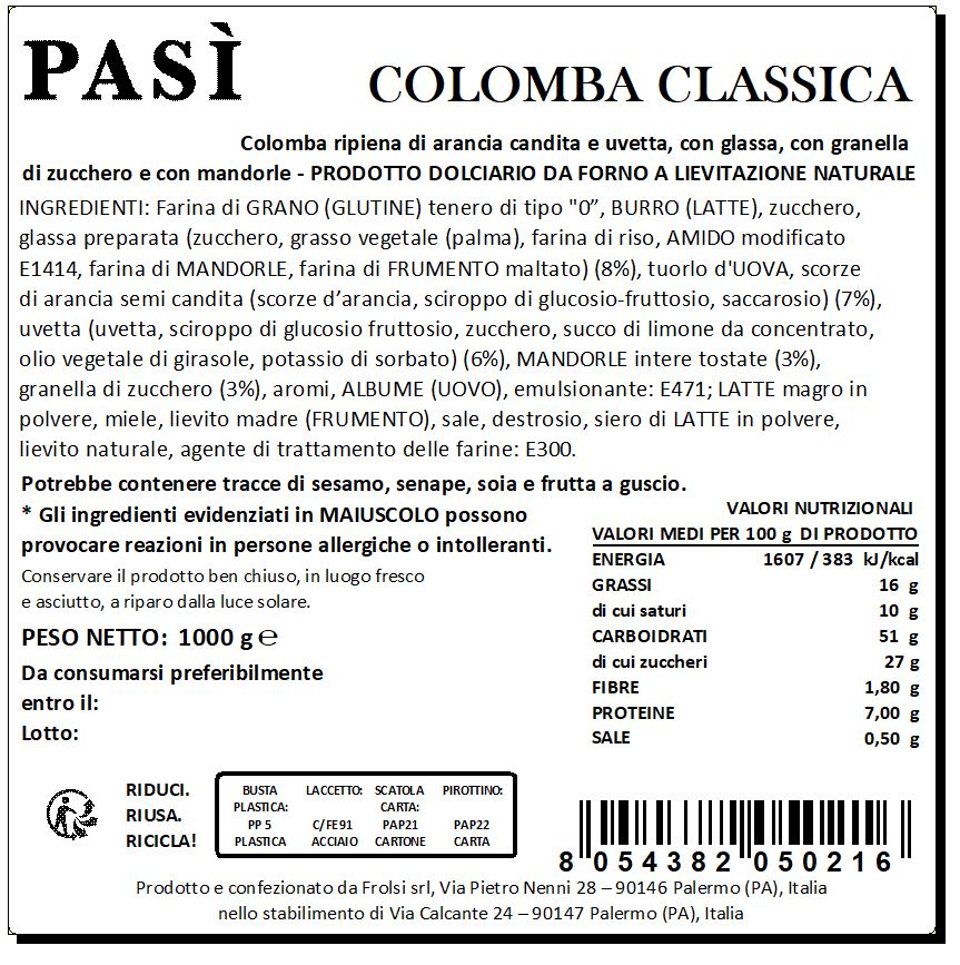 Colomba Classica