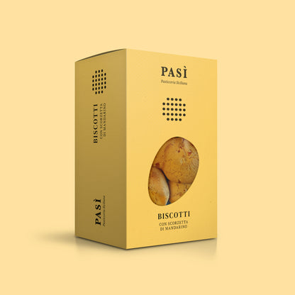 Biscotti con Scorzette di Mandarino